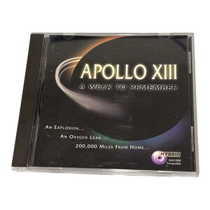 Apollo XIII A Week To Remember PC CD-Rom Game